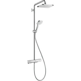 Hansgrohe Croma E Showerpipe 280 1jet EcoSmart 9 l/min with thermostat 27660000